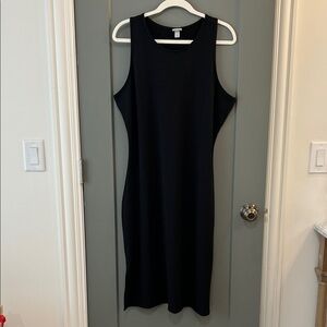 a new day Black Midi Dress size X-Large